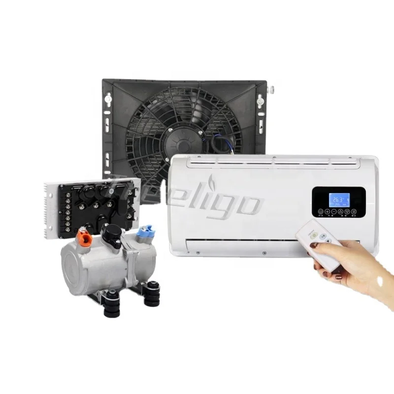 Универсальная Скрытая подвесная машина GOUKU для морского грузовика, 24 В постоянного тока, портативный электрический кондиционер 12 В