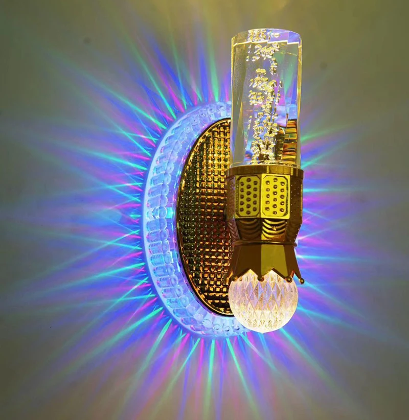 Factory Wholesale Hot Sale New Design Acrylic Wall Bracket Lights Modern Small Wall Light Lamp (A6991/1W)