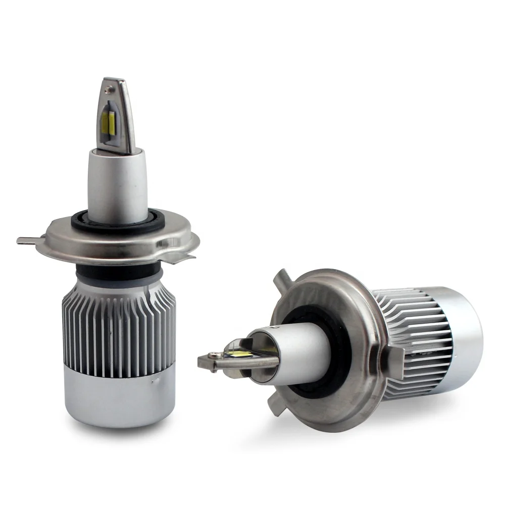 Hot quality SUPER MINI SIZE  LED  kit 80w bright R4 headlight  H7 H4 9005 9006 880 8000lm Automotive headlight