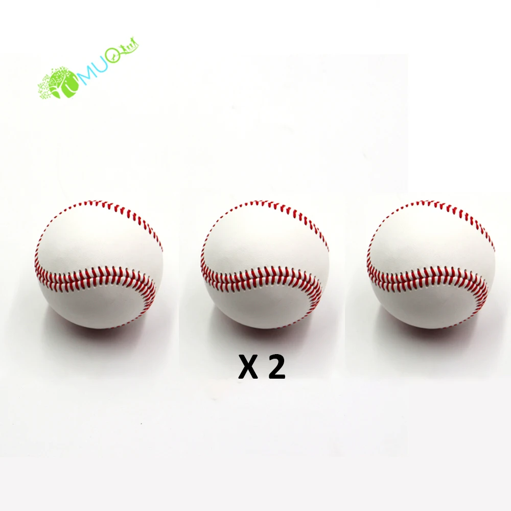YumuQ 9 Inch Pro League Official Leather Double Cushioned Cork Core Baseball Ball Outdoor Sports Practice