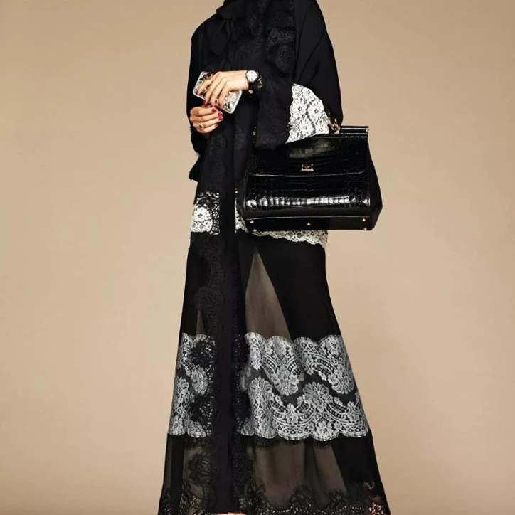 Latest styles wholesale muslim dresses black long sleeves turkish clothes online robe musulmane abaya