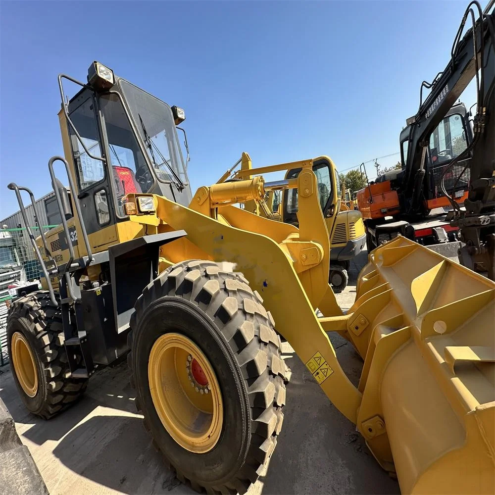 High Quality Komatsu WA320 Mini Wheel Loader WA320 Used Loader Secondhand Earth Moving in Stock