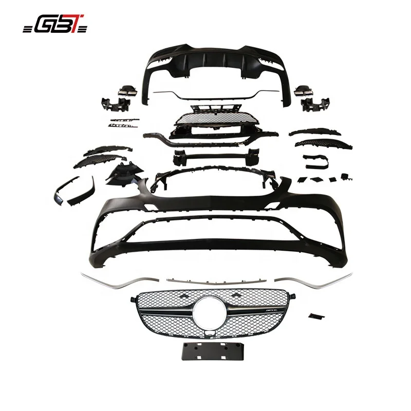 GBT Products Factory Upgrade Conversion Bodykit For 2015-2019 Mercedes GLE Coupe C292 Benz W292 Tuning Bumper