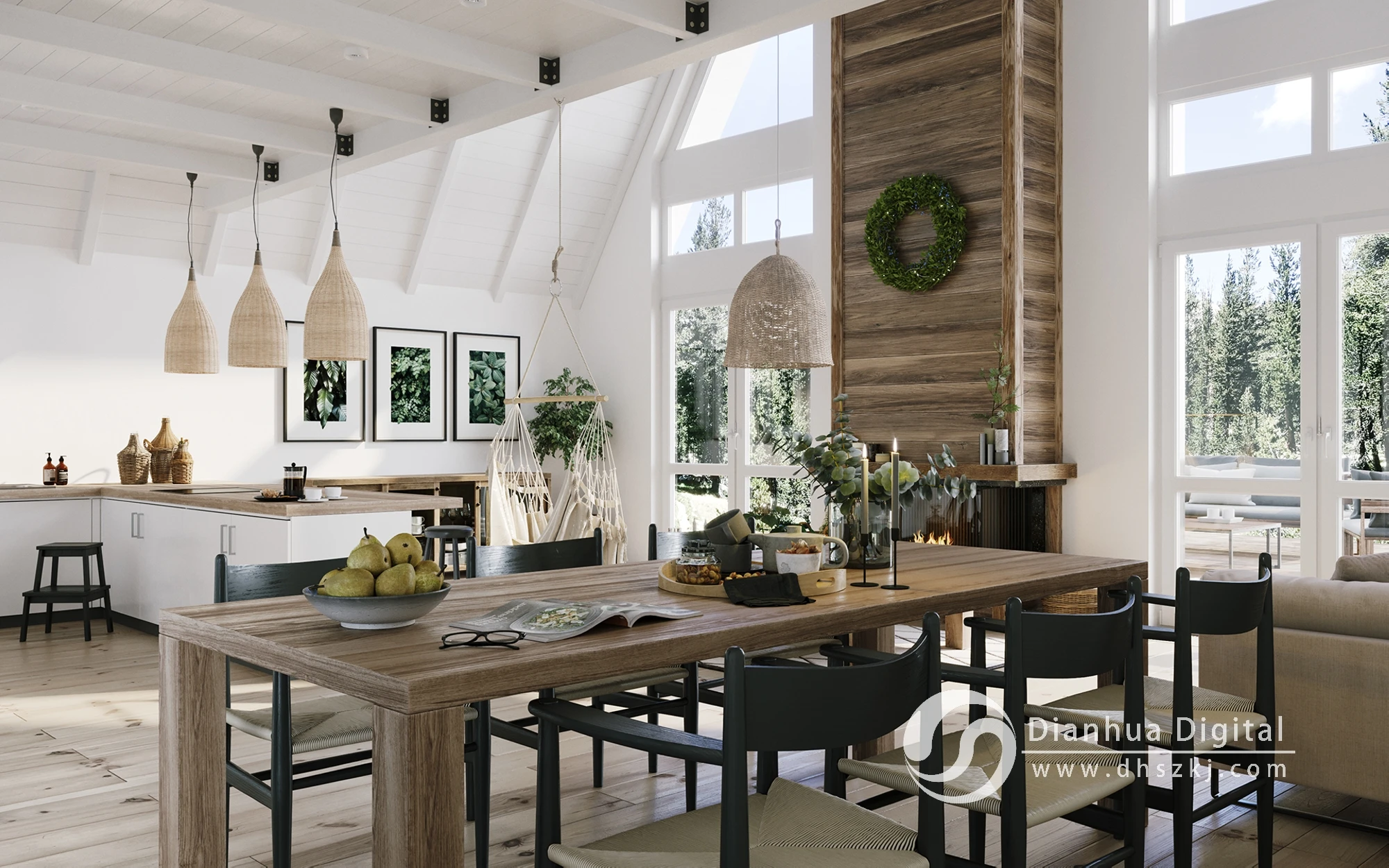 
Professional Interior Digital Renderings for Indoor Design 