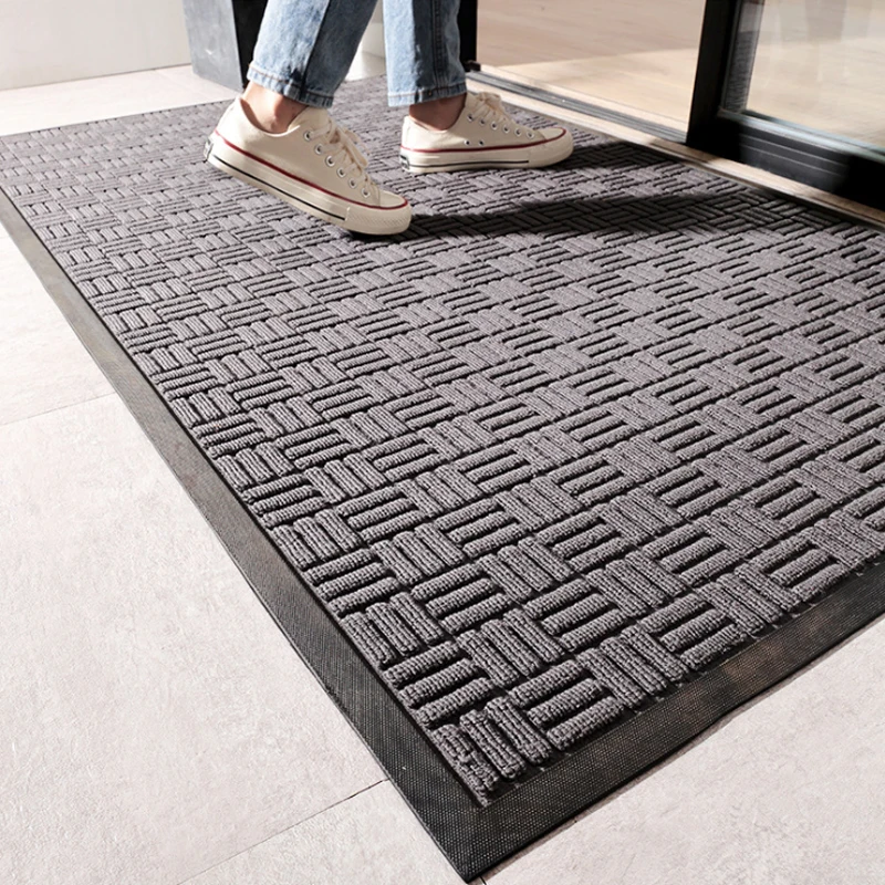 
Kitchen entrance dirt trapping 100% recycled used waterproof rubber floor mat 
