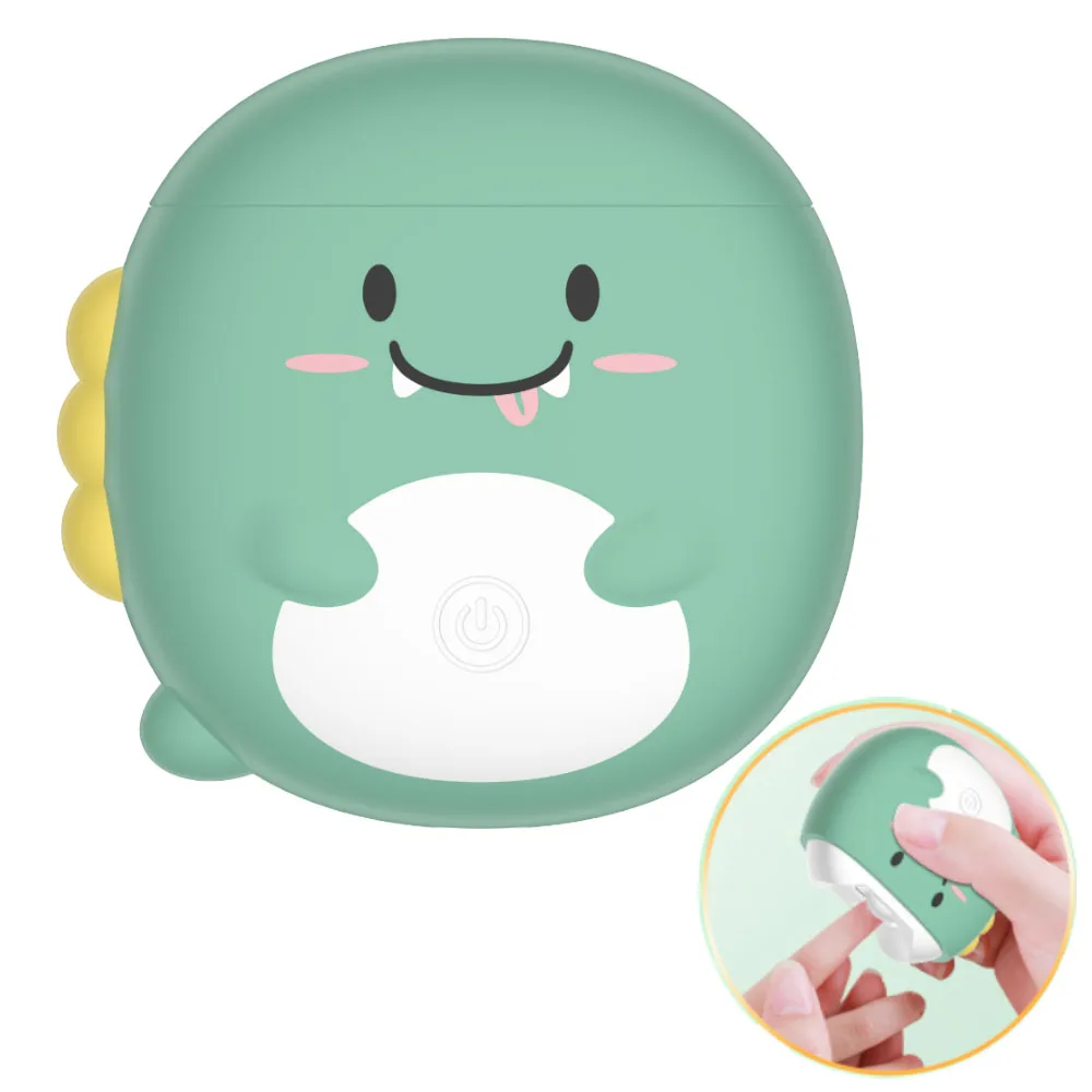 Baby Nail Clipper Electric Nail Trimmer Nail File for Baby Toddler Kids Senior Adult Fingernail Cutter Scraps Storage Safe