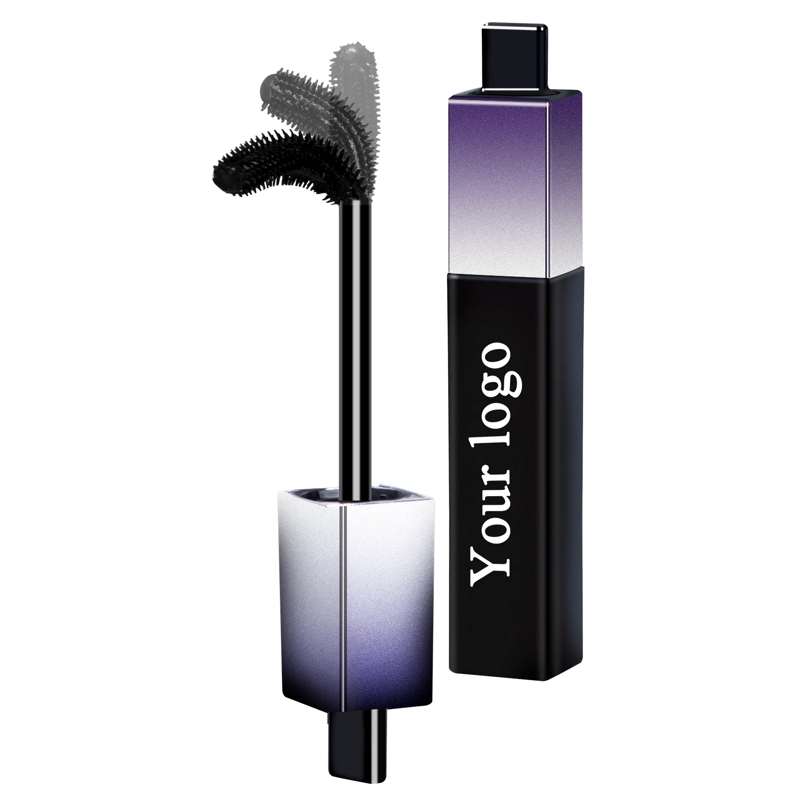 Wholesale best black halloween waterproof 4D wands disposable mascara(new)  tube facial private label makeup