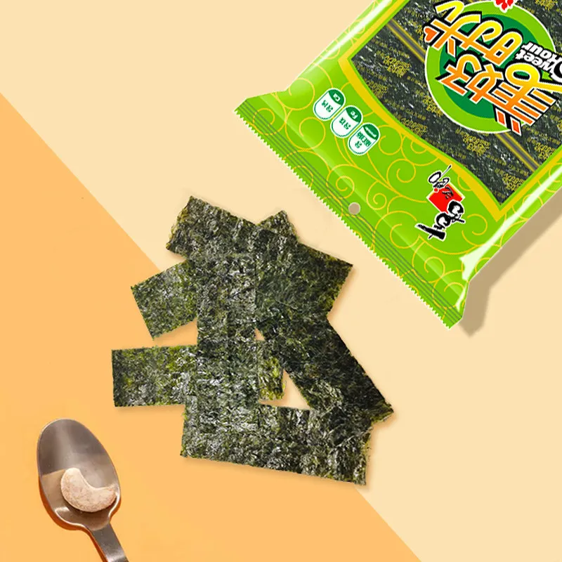 Xizhilang Time Wonderful Seaweed Original 4.5g * 6-bag Seaweed Instant Food Wholesale