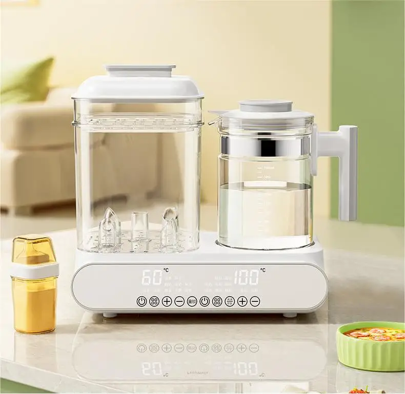 72H Keep Warm Smart Temperature Control Auto Shut-Off Baby Bottle Sterilizer Dryer Warmer