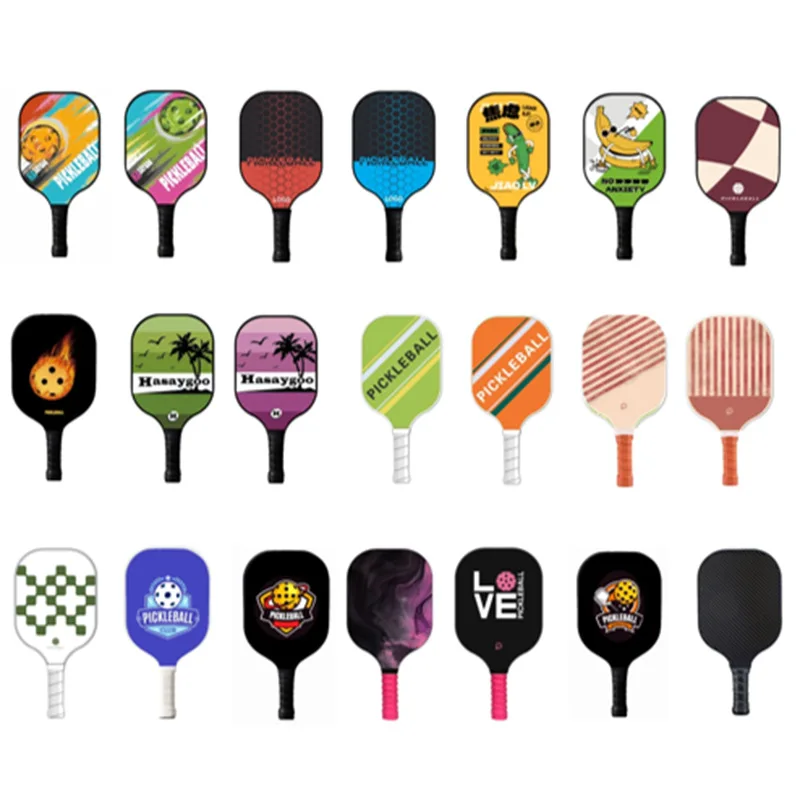 Подгонянная поверхность из стекловолокна Pickleball Paddle высокой плотности