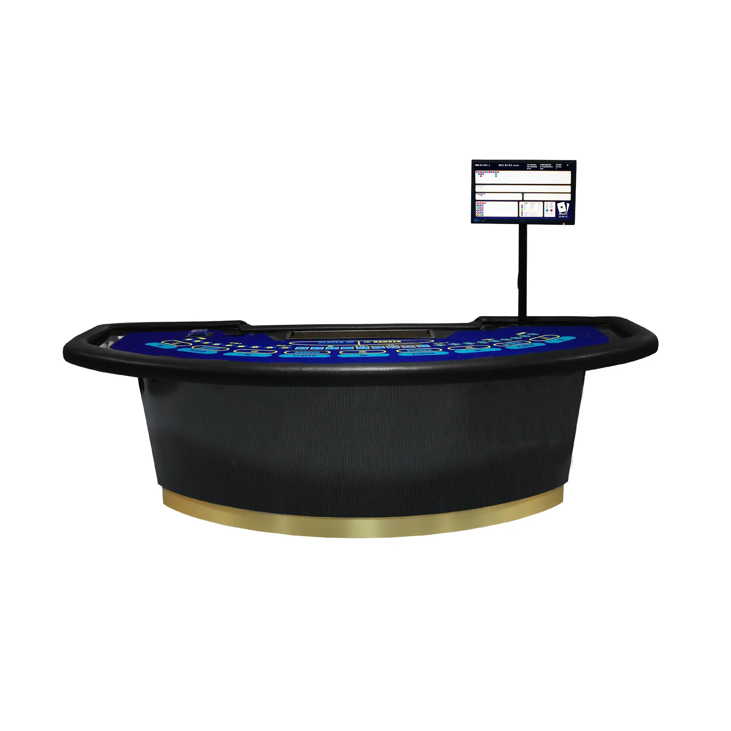  High Quality Professional Casino Gambling Baccarat Poker Table For Card