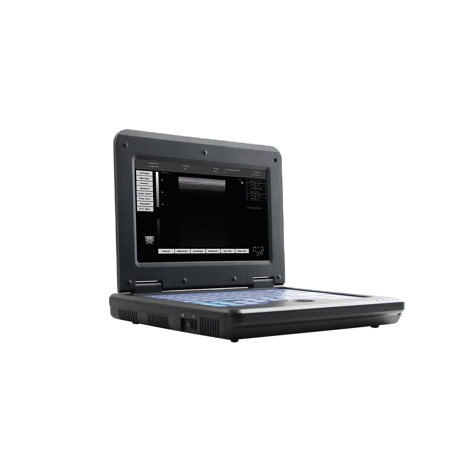 CONTEC CMS600P2VET 10.1 Inch Veterinary Ultrasound Bovine Notebook Doppler Cheap Machine
