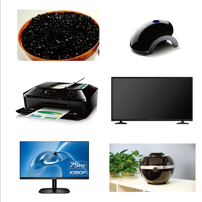 High Concentration ABS PET Black Masterbatch Granules Colorant Pellet  plastic masterbatch ABS PET