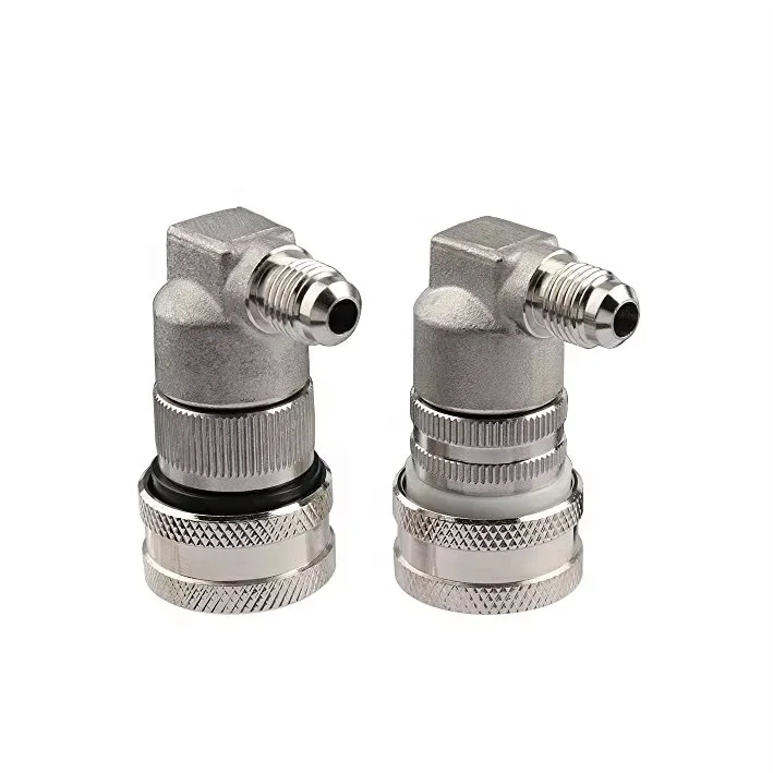 Beer Dispenser CO2 Beer Keg Liquid and Gas Stainless Steel Beer Tap Faucet Ball Lock Post