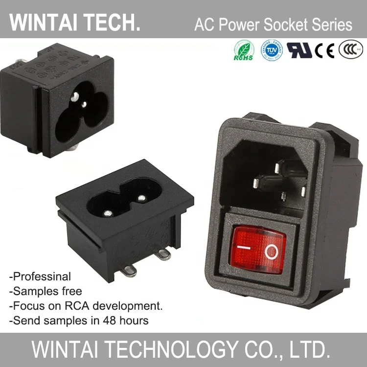 Wintai-Tech Power Bank With AC Socket Outlet US AC Power Socket AC Power Switch Socket