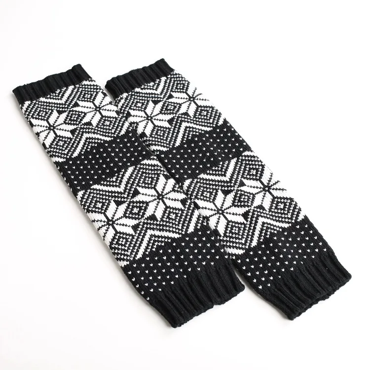 long leg warmer 2021 new Christmas wear knitted boot socks