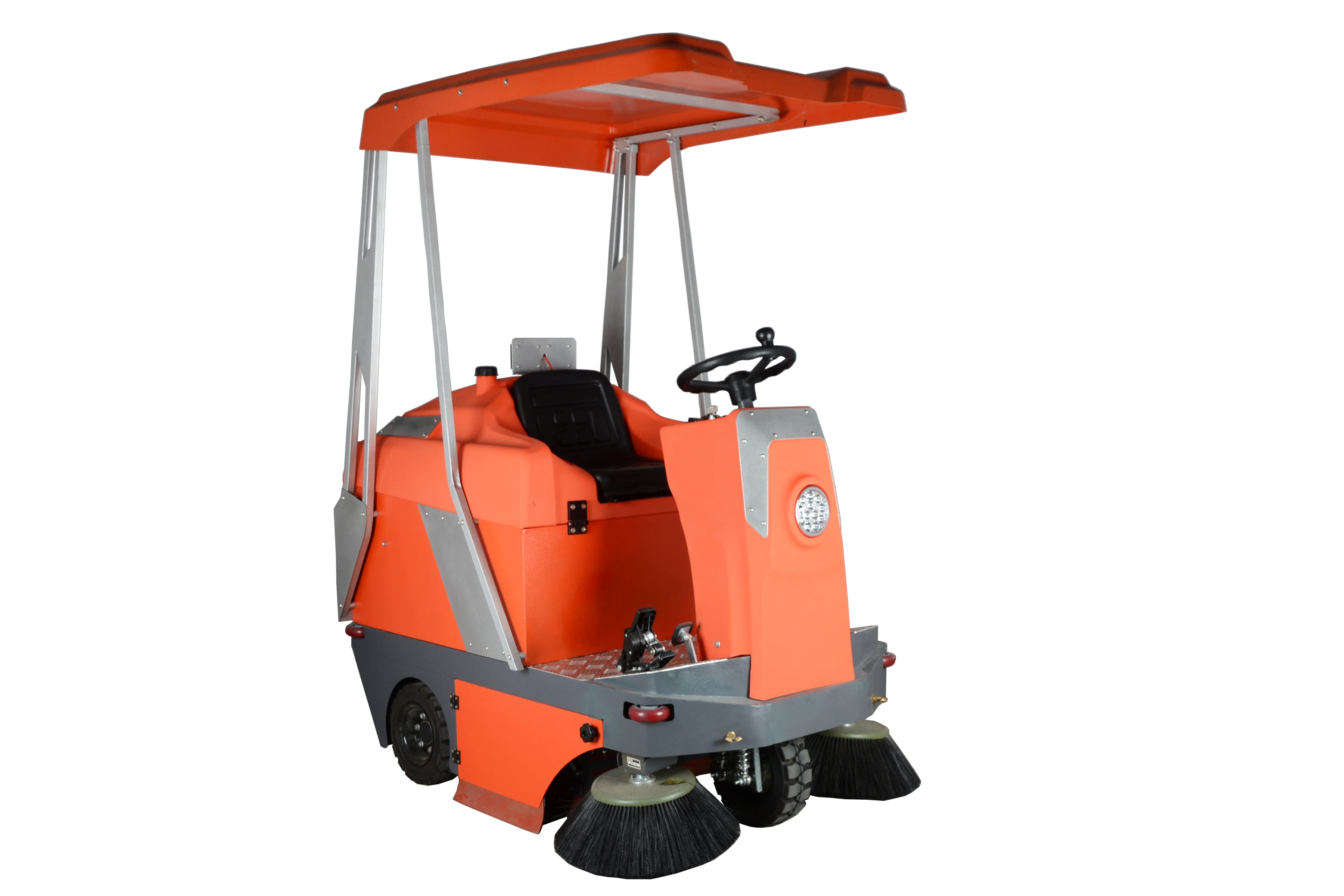 Gaoge S3 16 inch Double Side Brush Floor Sweeper Machine Manufacturer Large Area Sweeper