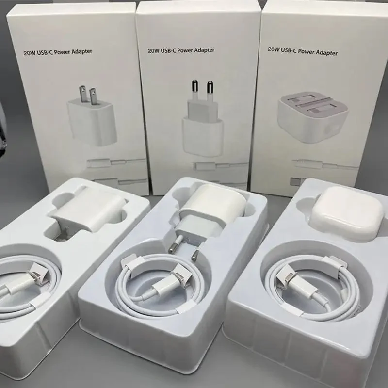 Factory Original Wholesale Direct Selling EU Plug PD 20W Fast Charging Type C Port original 20w for iphone chargers