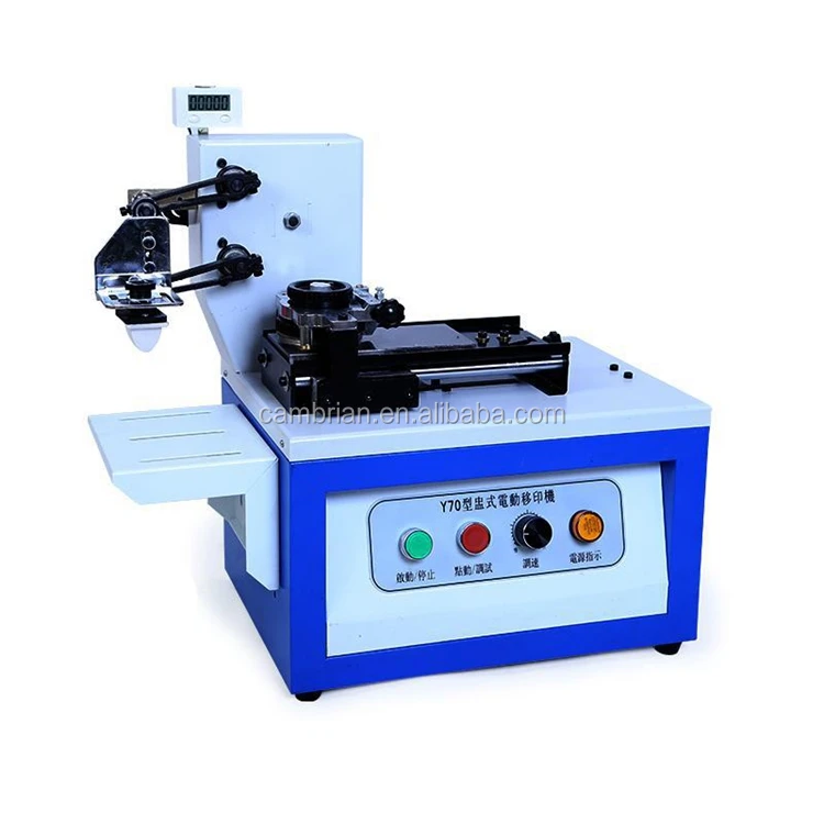 Expiry date batch code printing machine manual pad printer manufacturer one color pad printing machine
