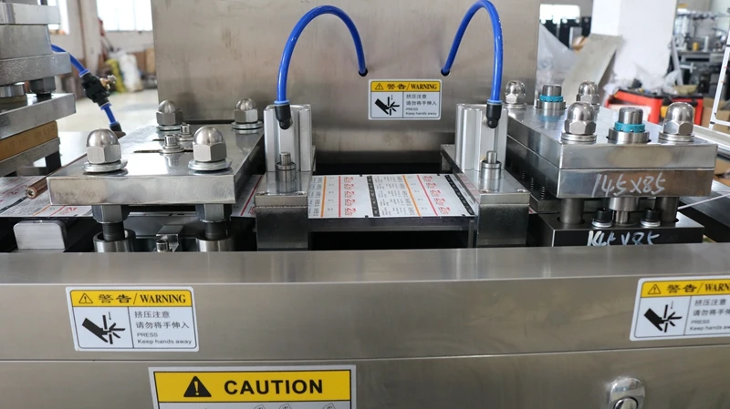 DPP160 Flat Plate Alu-pvc bee honey jam olive oil cheese perfume Liquid Blister Packing packaging Machine