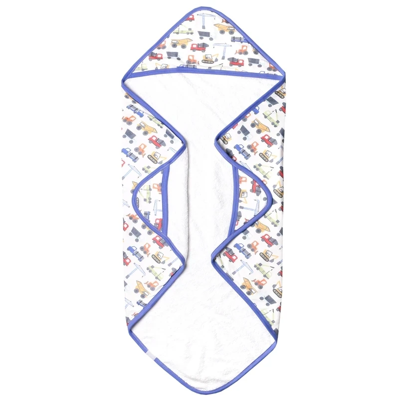 Hot Sale kids beach towel  95%bamboo 5%spandex Soft Baby hooded Towel