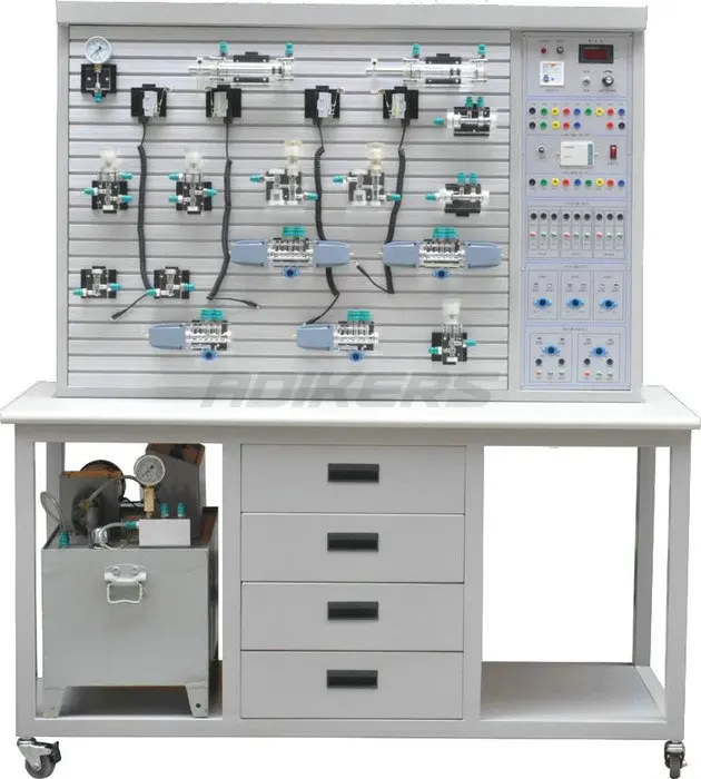 ADIKERS pneumatic didactic module didactic pneumatic festos didactic electro pneumatic trainer