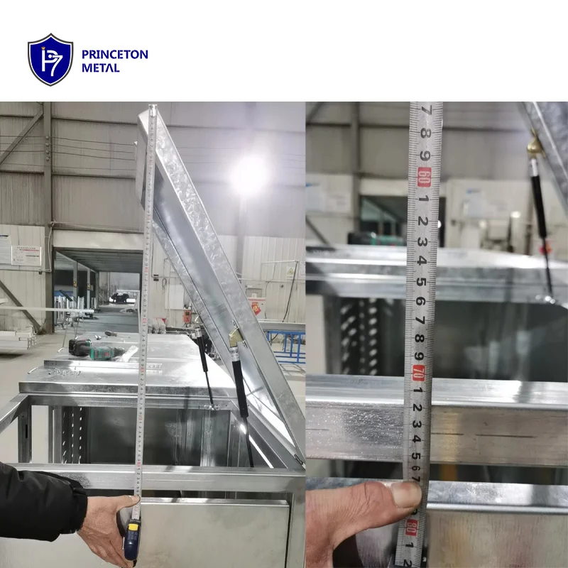 Наружная Запираемая оцинкованная стальная корзина/хранилище