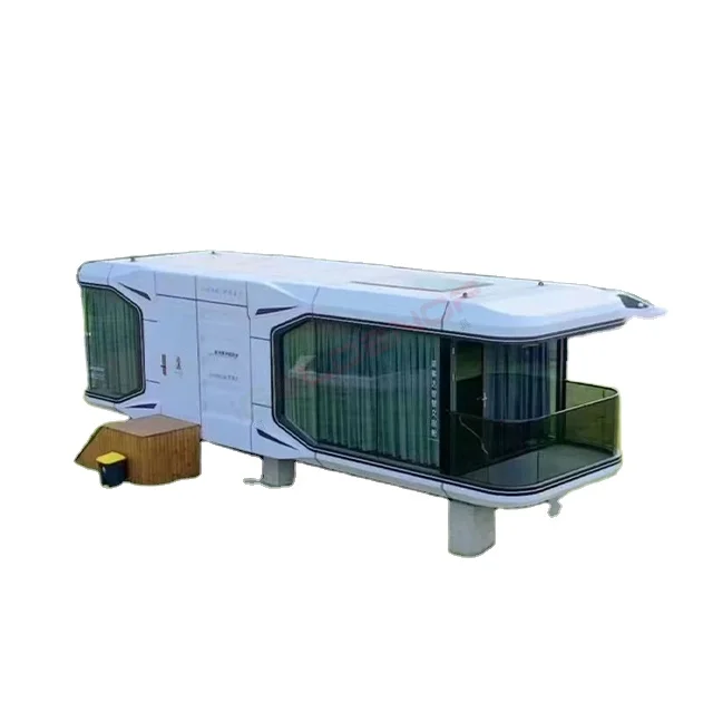 Mobile house Party Tent Outdoor Bar prefab Office container house Moving Head Space Capsule House