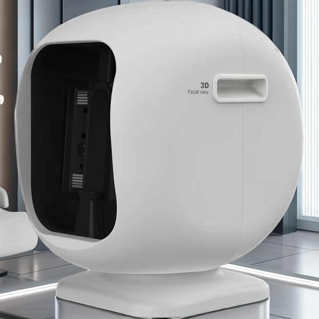Factory Wholesale Self-developed New Face Analysis Scanner 3D Skin Analyzer With 4 Light Sources