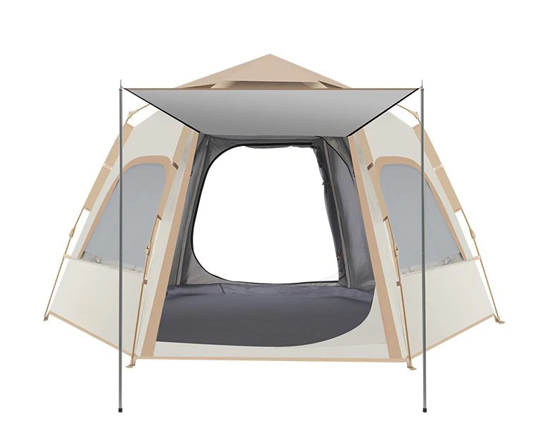 XIASHENG Outdoor Folding Portable Camping Tent Fully Automatic Quick Opening Thick Rainproof and Sun-Protected tent