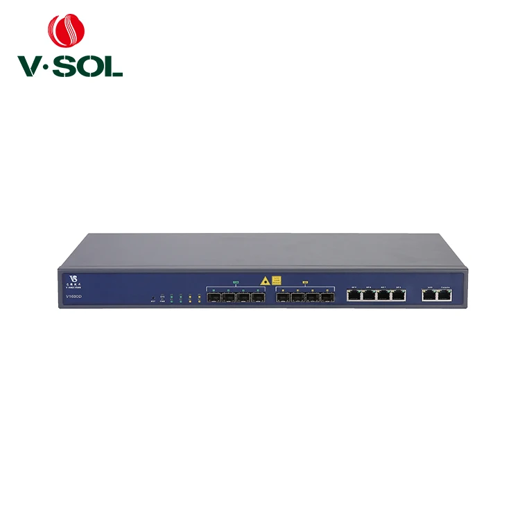 Fiber Optic Equipment 1U Gepon/Epon OLT FTTH 4 PON OLT