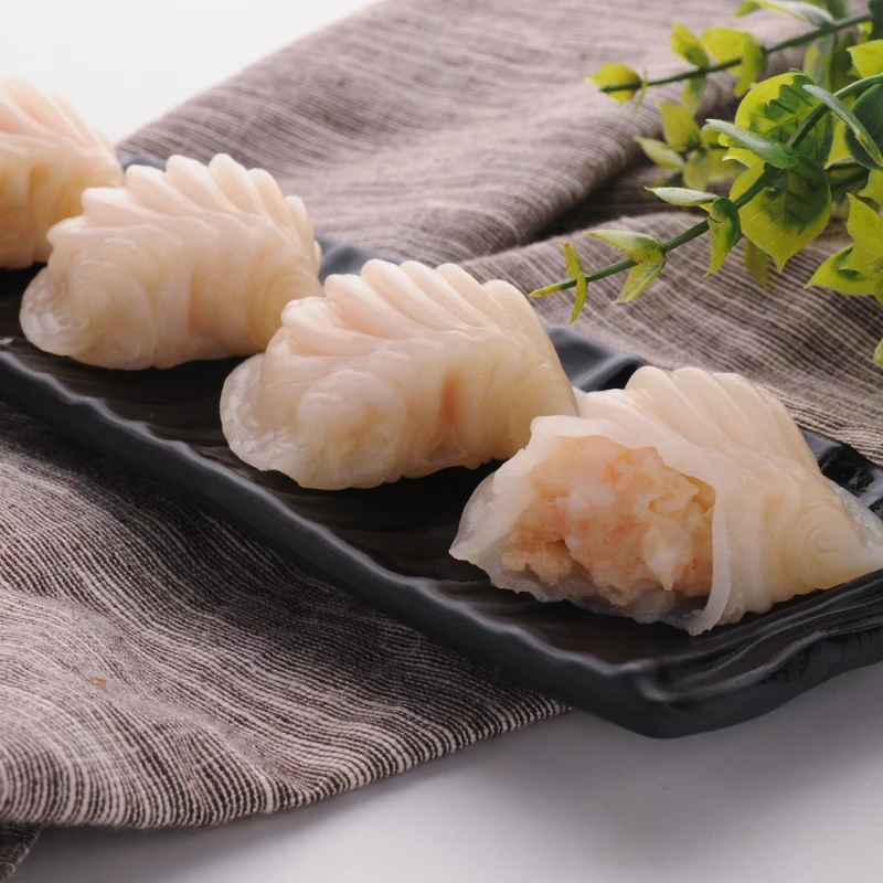 HY hot sale shrimp dumpling machine frozen traditional Chinese snack crystal shrimp dumpling