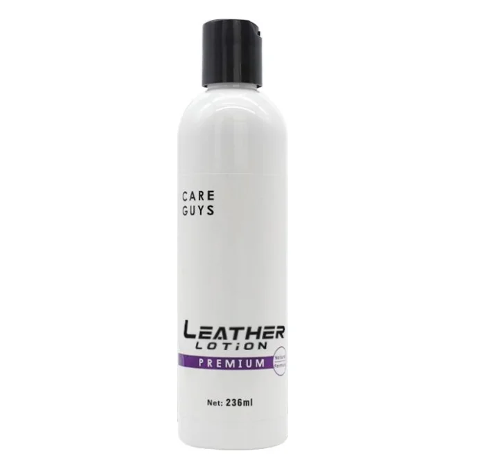 LEATHER LOTION natural waxanimal fats, this 2-in-1 cleaner and softener replenishes grease for all types of smooth leather care