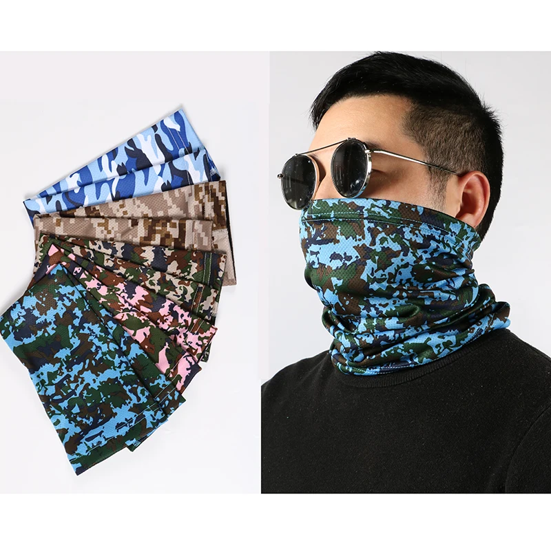 Новый стиль на заказ камуфляжная велосипедная Шея маска для лица полиэстер бандана