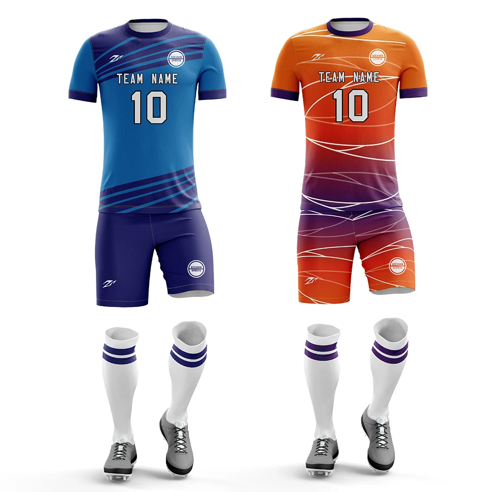 Мужская Спортивная одежда на заказ, Футбольная майка с логотипом, наборы футбольной формы