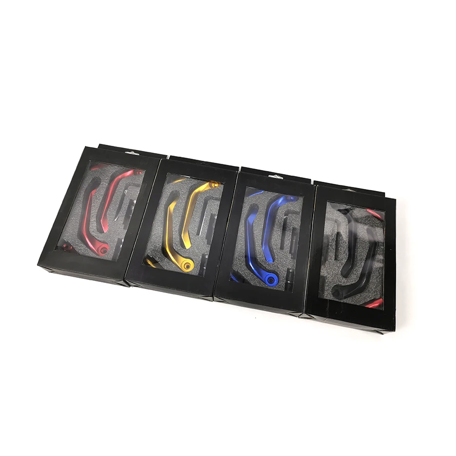 FACTORY SALE Motorcycle Hand Grip Lever Guard FULL CNC Handlebar Grips Plug Protector Aluminum UNIVERSAL Motorcycle Accessories