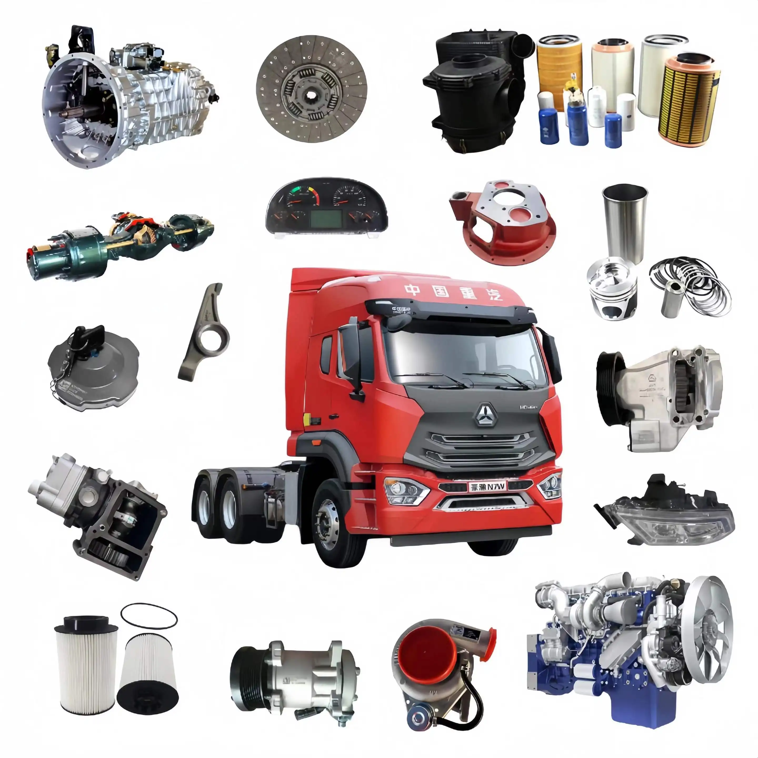 Beiben Truck Weichai Engine 612600130924 Air Compressor