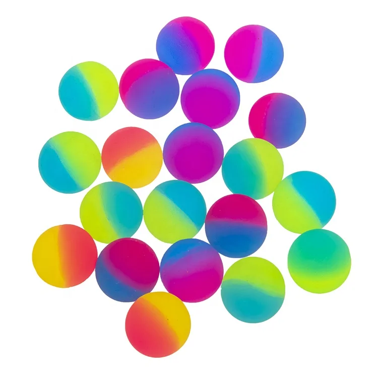 
Direct Deal Cheap 27mm 32mm 45mm Rubber Elastic Ball Toys For Children 
