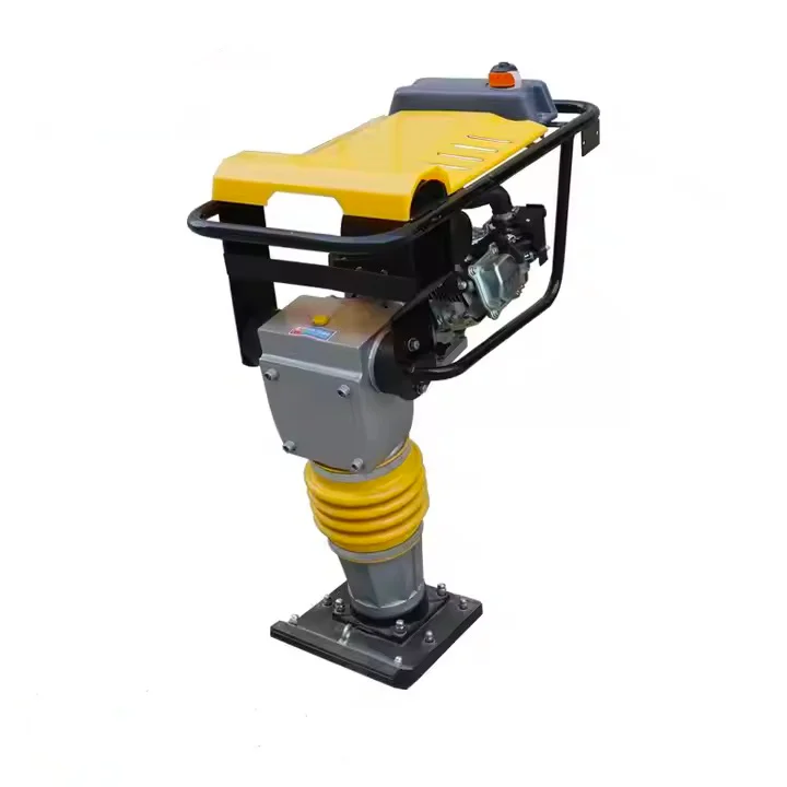 Best Design Cheap Price 2 Stroke Electric Ground Compactor Tamping Rammer 5.5hp Gasoline Soil Vibratory Impact Tamping Rammer
