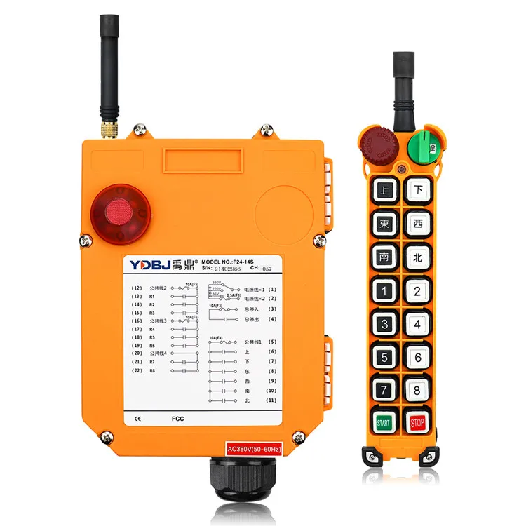 China Manufacturer Crane Pendant Industrial Wireless Crane Remote Control