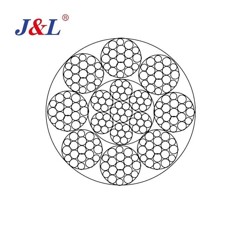 julisling  OEM&ODM factory 8*19W+IWR gustav wolf elevator steel wire ropes
