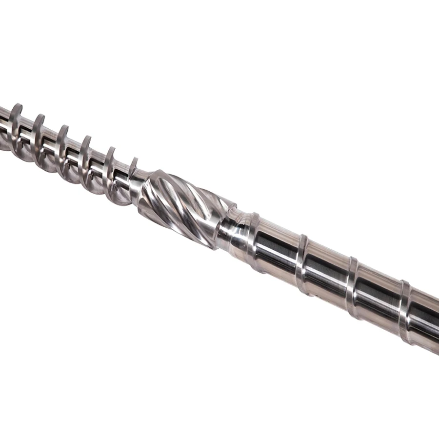 Wholesale Screw and Barrel Customized PP PE PVC ABS Pet Plastic Extrusion Single Screw and Barrel