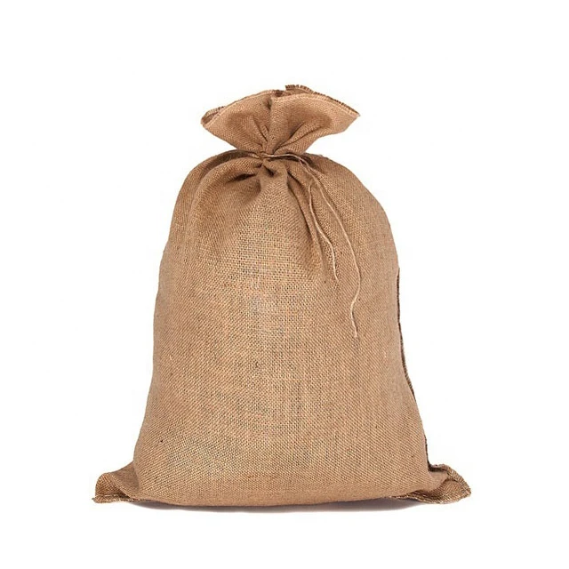 New Agriculture Natural Jute Bag 100KG Jute Coffee Sacks Large Burlap Sack For Plants
