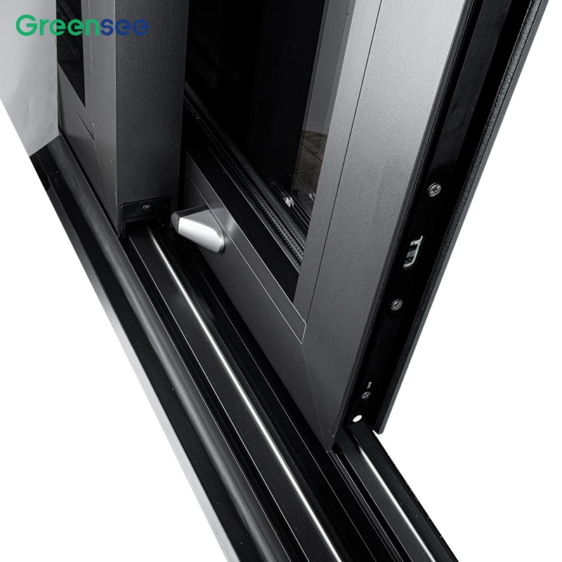 Greensee Cost-effective Double Glazed Sliding Doors Interior Bedroom Door For Houses