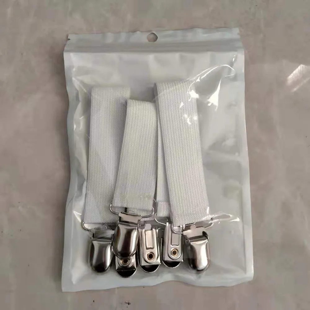 4 pack white black color best sellers 2023 bed sheet clips laundry products