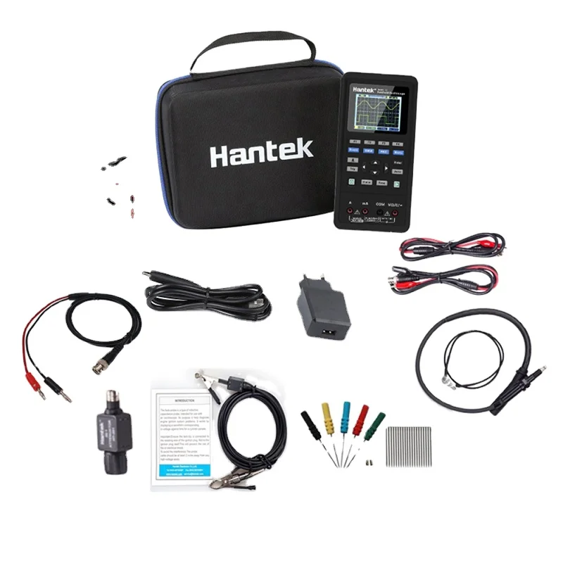 Hantek 2D82Auto I Digital Osiclloscope 4 in 1 2D82 2 Channels Oscilloscope + Multimeter +Automotive Diagnosis+Waveform Generator