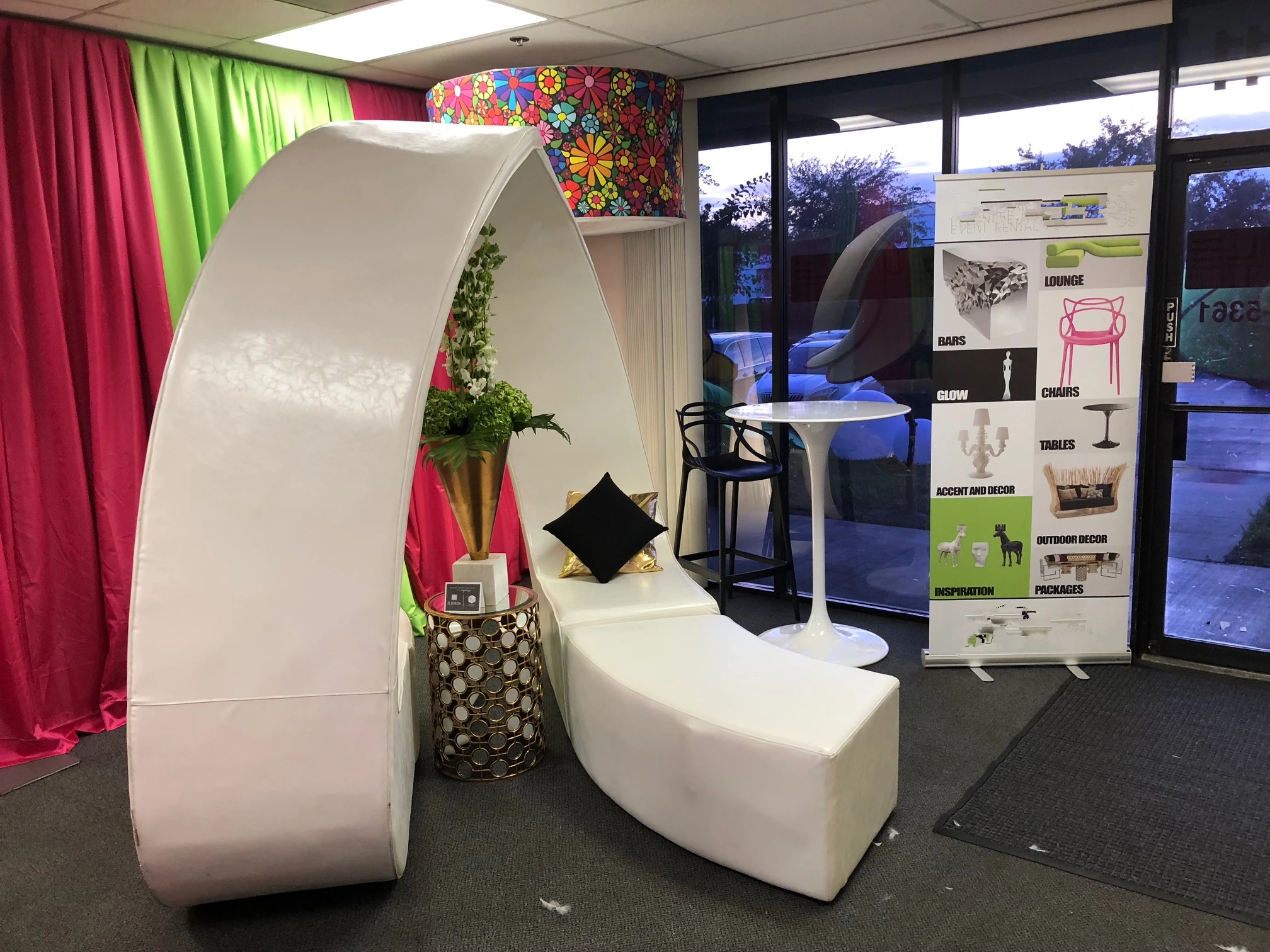 american style newest event wedding lounge sofa set