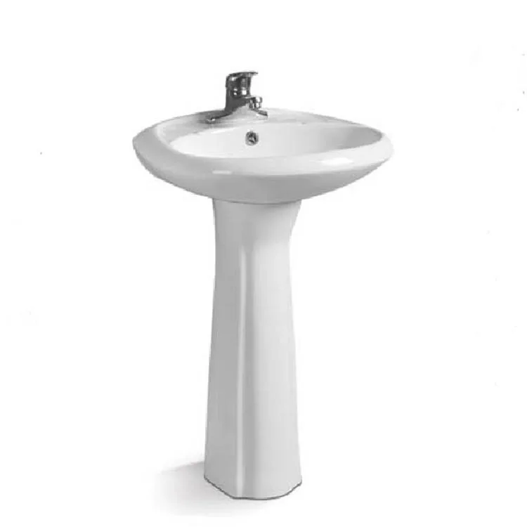 Sanitary ware ceramic bathroom pedestal sink/basin/basin Cheap price