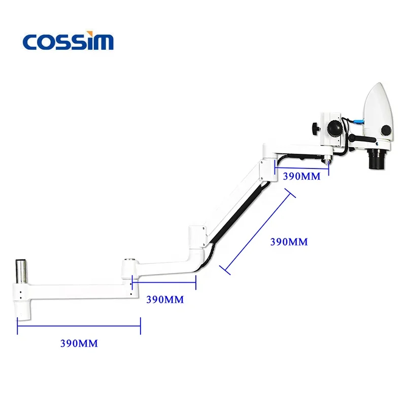 China Popular Portable Operating Dental Microscope Surgical Dental Stereo Microscope Equipment with Built-in Digital Camera