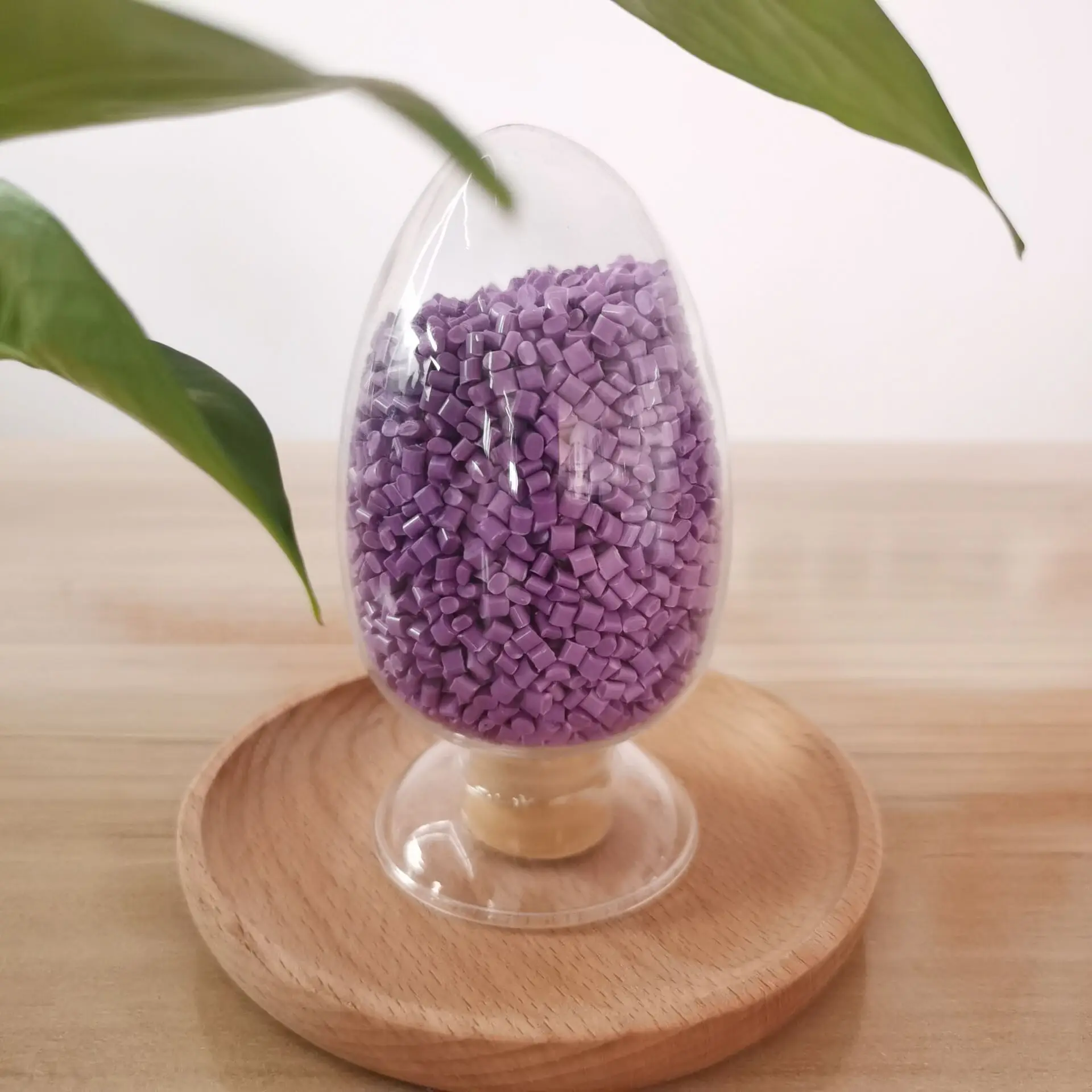 FR (X)  High gloss PC ABS Granules Easy Color PC ABS Granules Purple PC ABS Granules